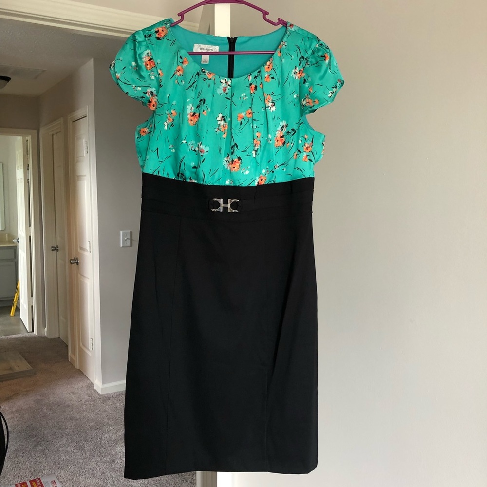 Fitted Floral Dress